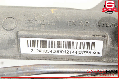 10-16 Mercedes W212 E350 E550 RWD Power Steering Rack and Pinion 2124603400 OEM
