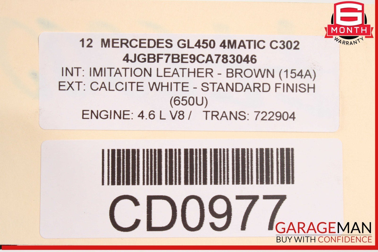 07-12 Mercedes X164 GL450 GL550 ML550 Front Differential Carrier OEM