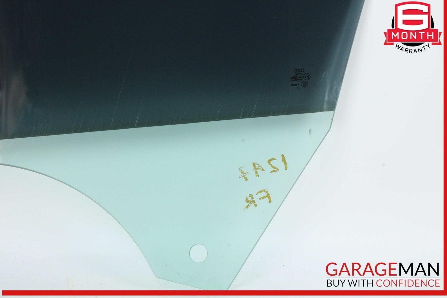 12-18 Audi A7 Front Right Passenger Side Door Window Auto Glass OEM