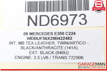 07-11 Mercedes W211 E350 Steering Column Combination Switch Assembly OEM