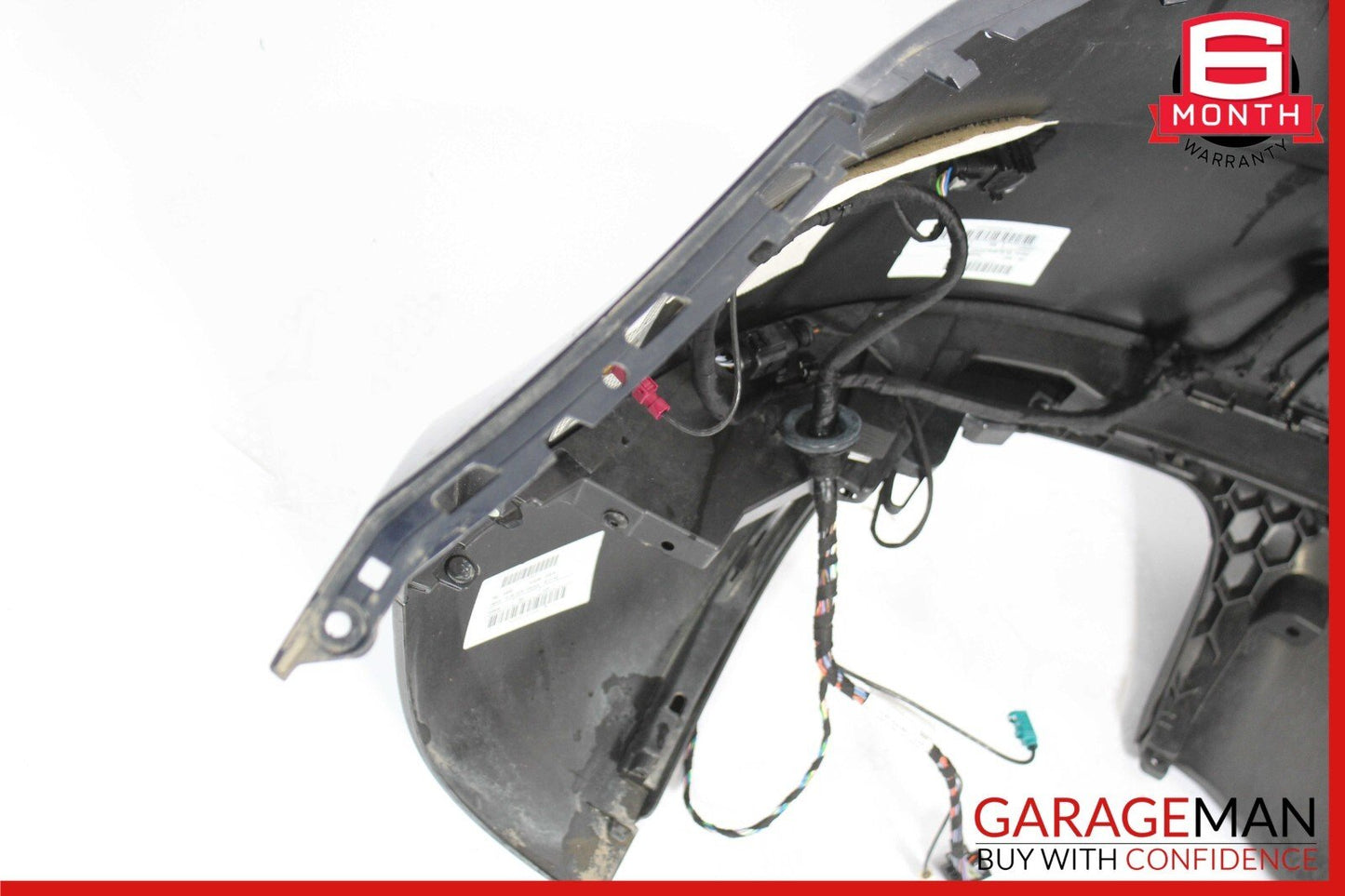 15-18 Porsche Macan 95B Rear Bumper Cover Panel Park Assist Assembly Blue OEM