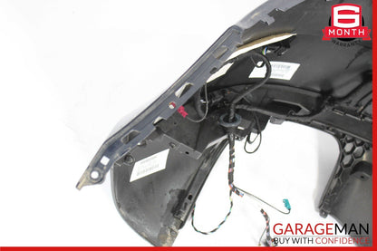 15-18 Porsche Macan 95B Rear Bumper Cover Panel Park Assist Assembly Blue OEM
