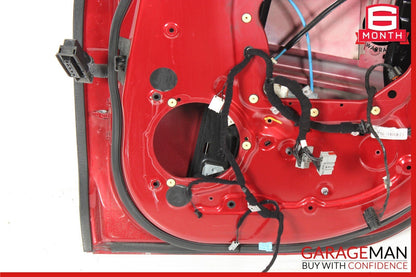 16-23 Jaguar XF Rear Right Passenger Side Door Shell Panel Red OEM