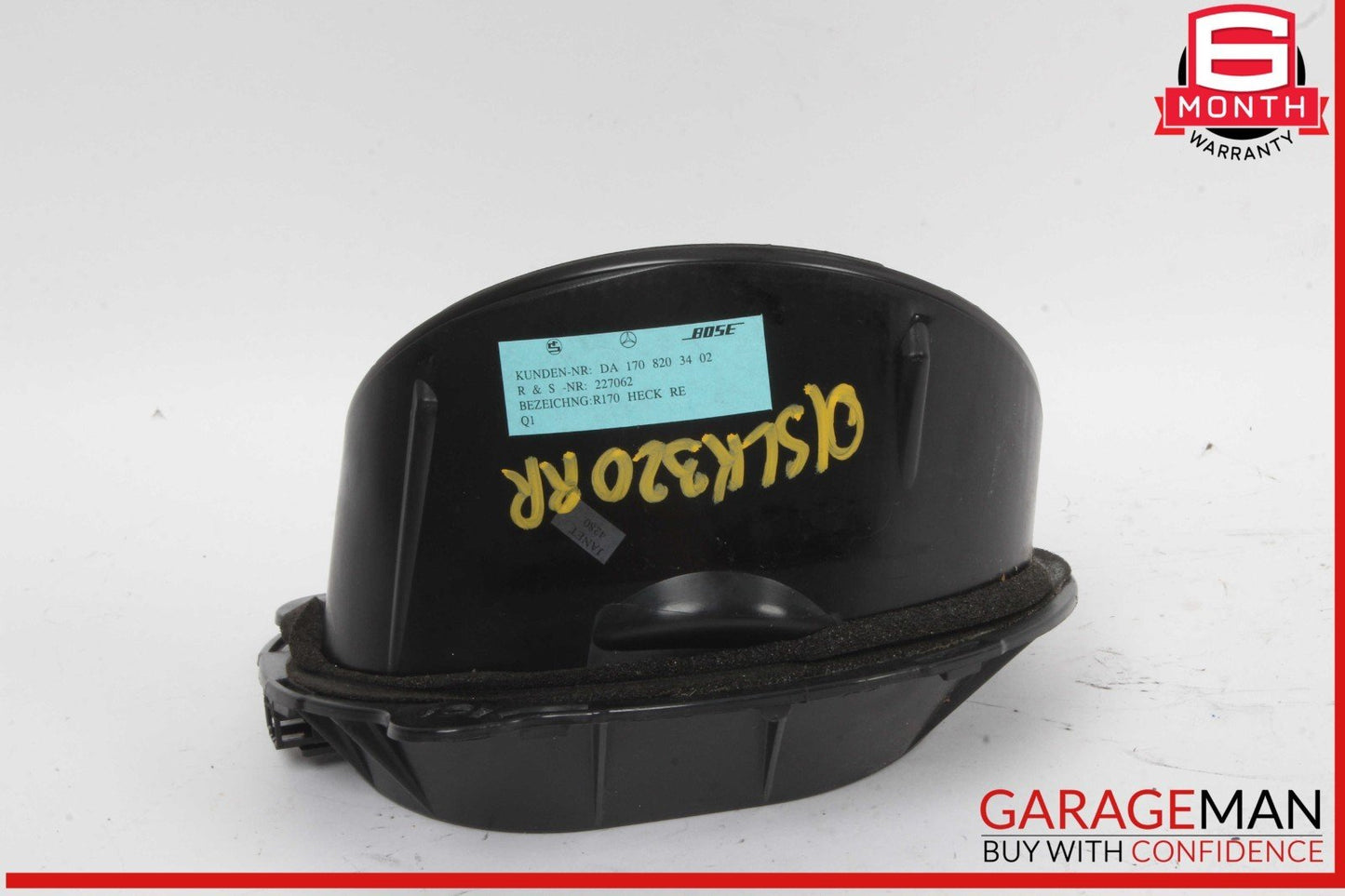97-04 Mercedes R170 SLK230 SLK320 Rear Right & Left Door Sound Speakers Set OEM