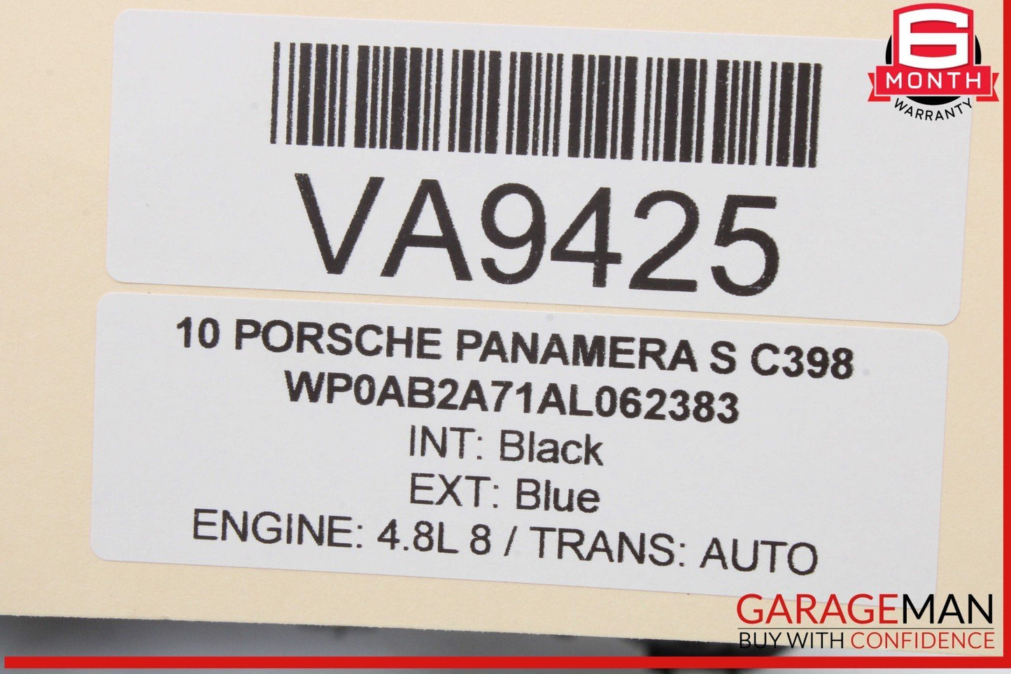 10-12 Porsche Panamera 970 Speedometer Odometer Instrument Cluster Gauge OEM