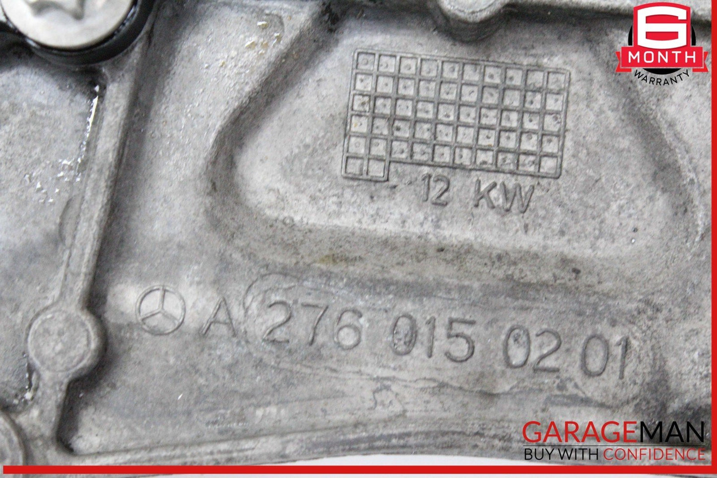12-18 Mercedes X166 GL450 GL550 Front Right or Left Engine Timing Chain Plate