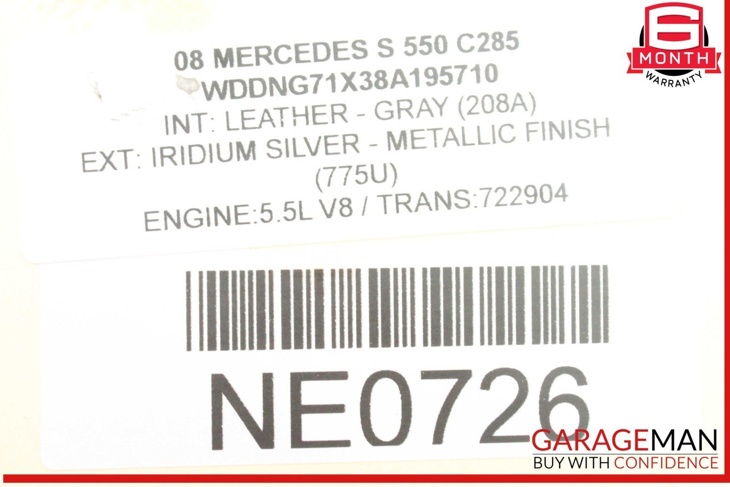 07-14 Mercedes W221 S550 S400 Front Right Wheel Carrier Spindle Knuckle Hub OEM