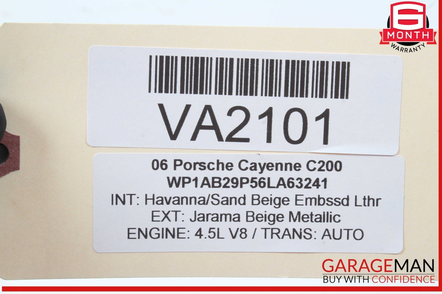 03-10 Porsche Cayenne 955 957 Rear Left or Right Side Upper Forward Control Arm