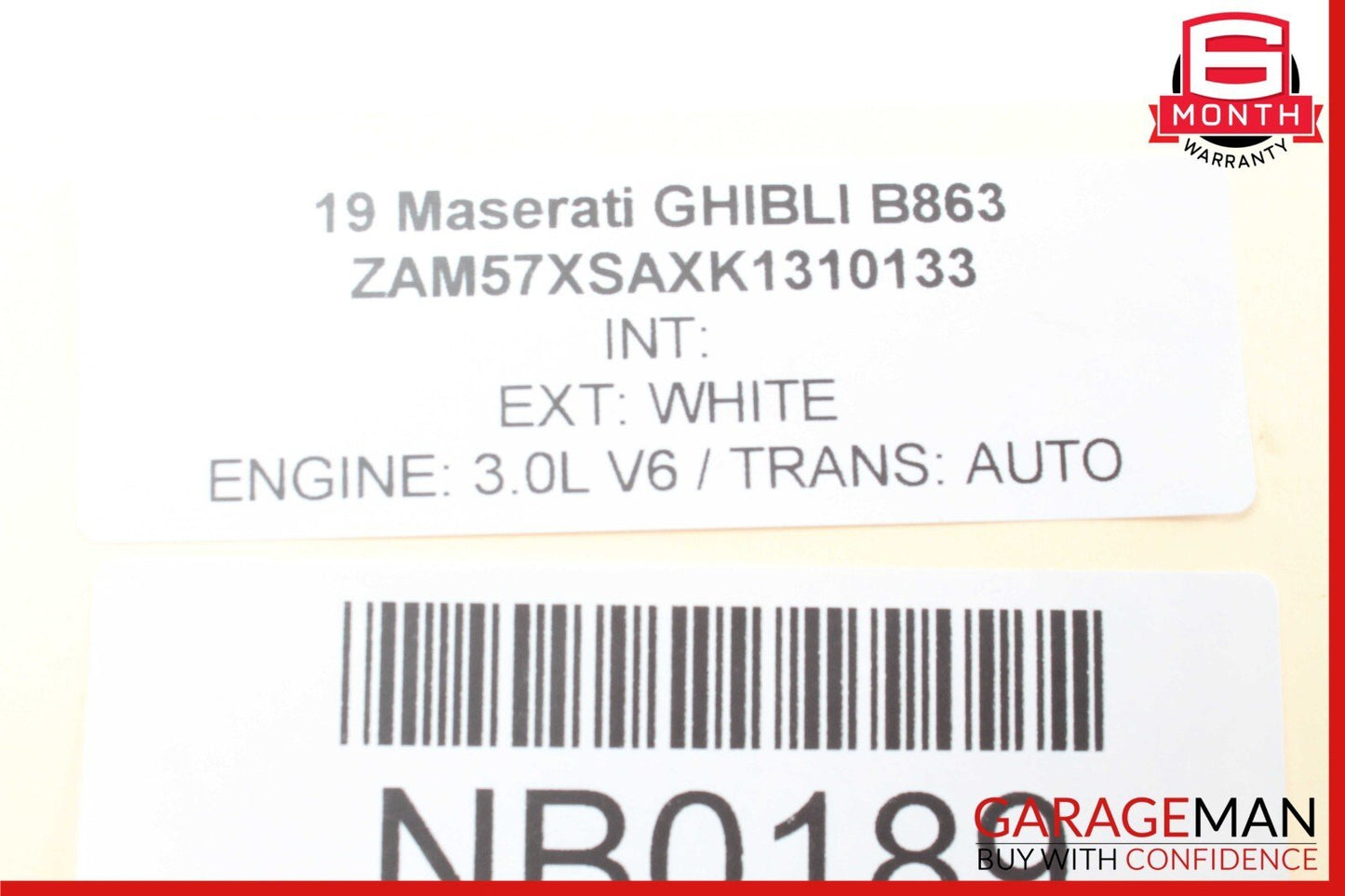 14-22 Maserati Ghibli Auxiliary Water Cooler Radiator OEM