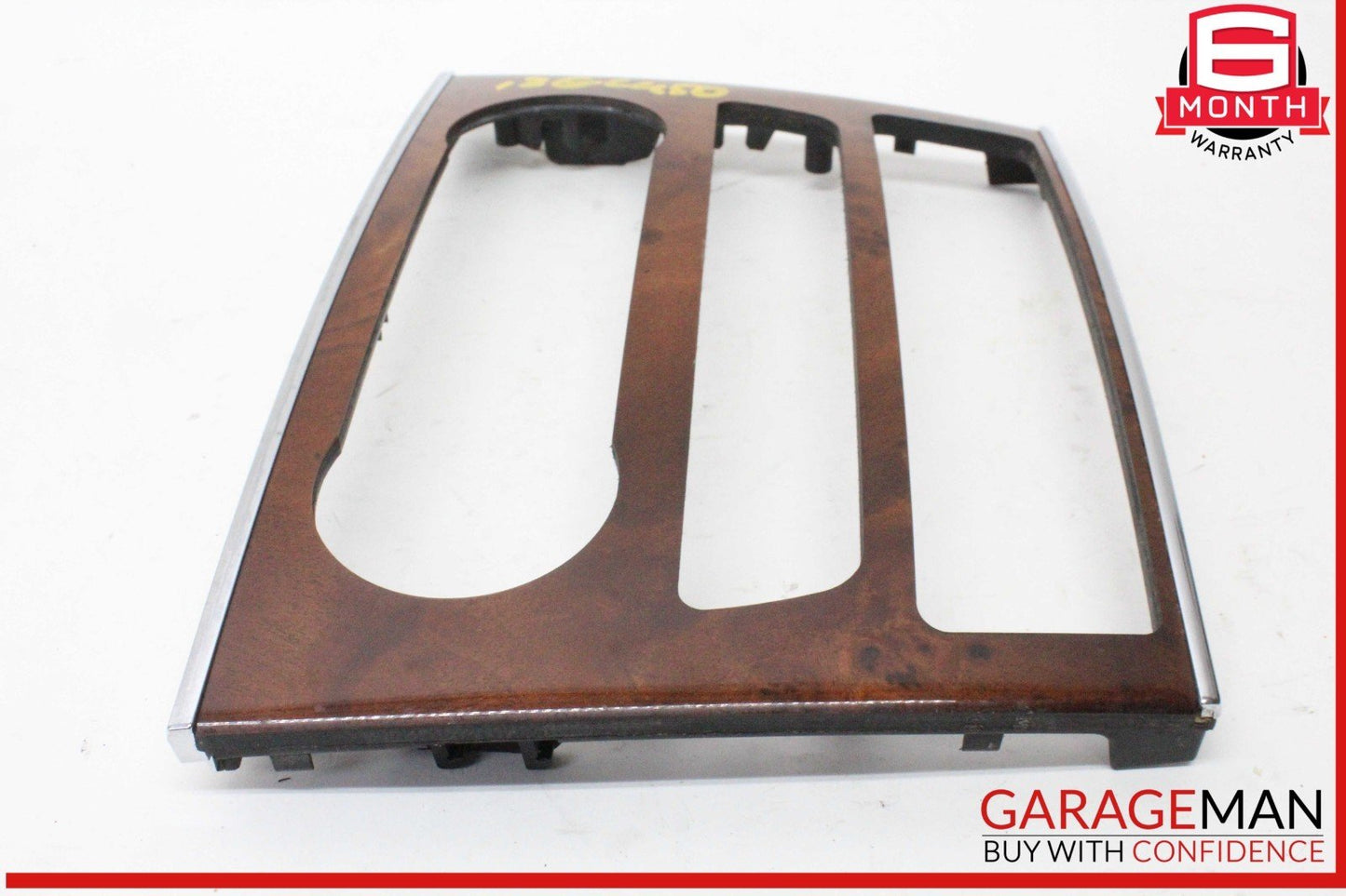06-12 Mercedes X164 GL450 4MATIC Center Console Control Trim Panel Wood Bezel