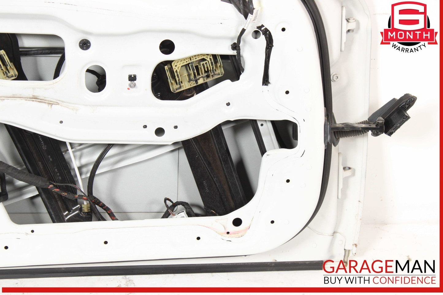 11-16 BMW 528i 535i 550i Front Left Driver Side Door Shell Panel White OEM