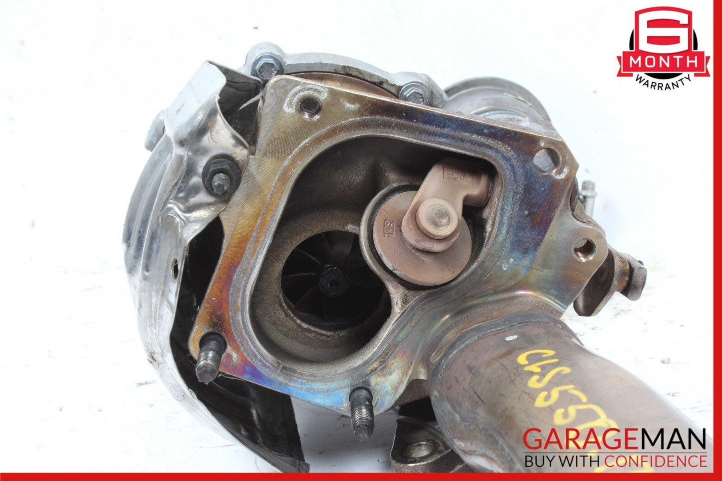 12-18 Mercedes W218 CLS550 E550 M278 Left Turbocharger Turbo Charger Manifold