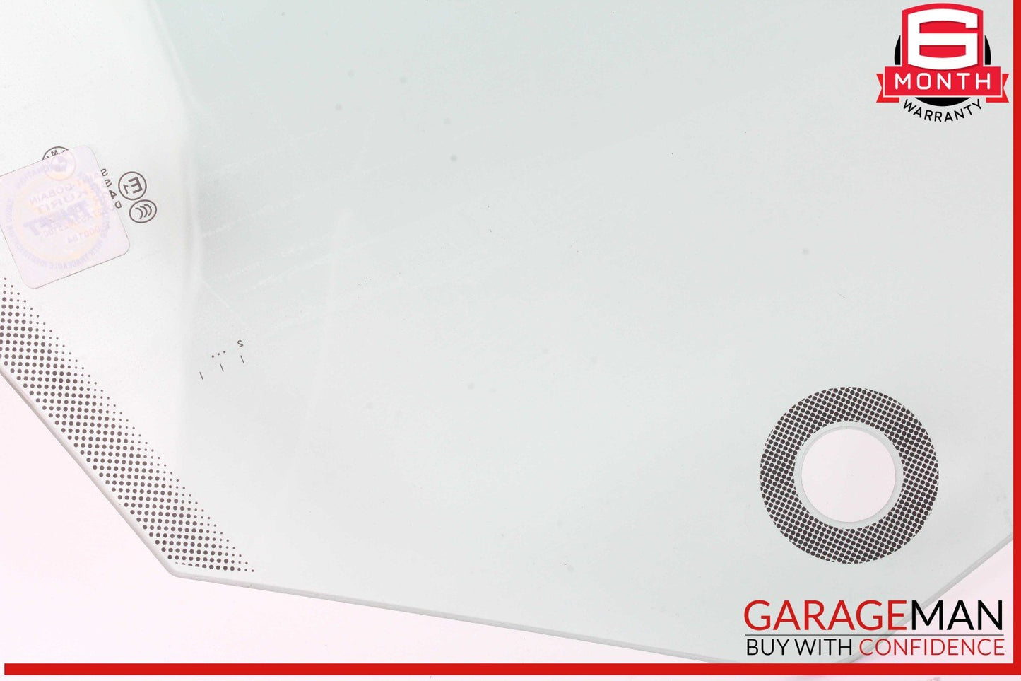 12-18 BMW 640i M6 Front Left Driver Side Window Glass OEM