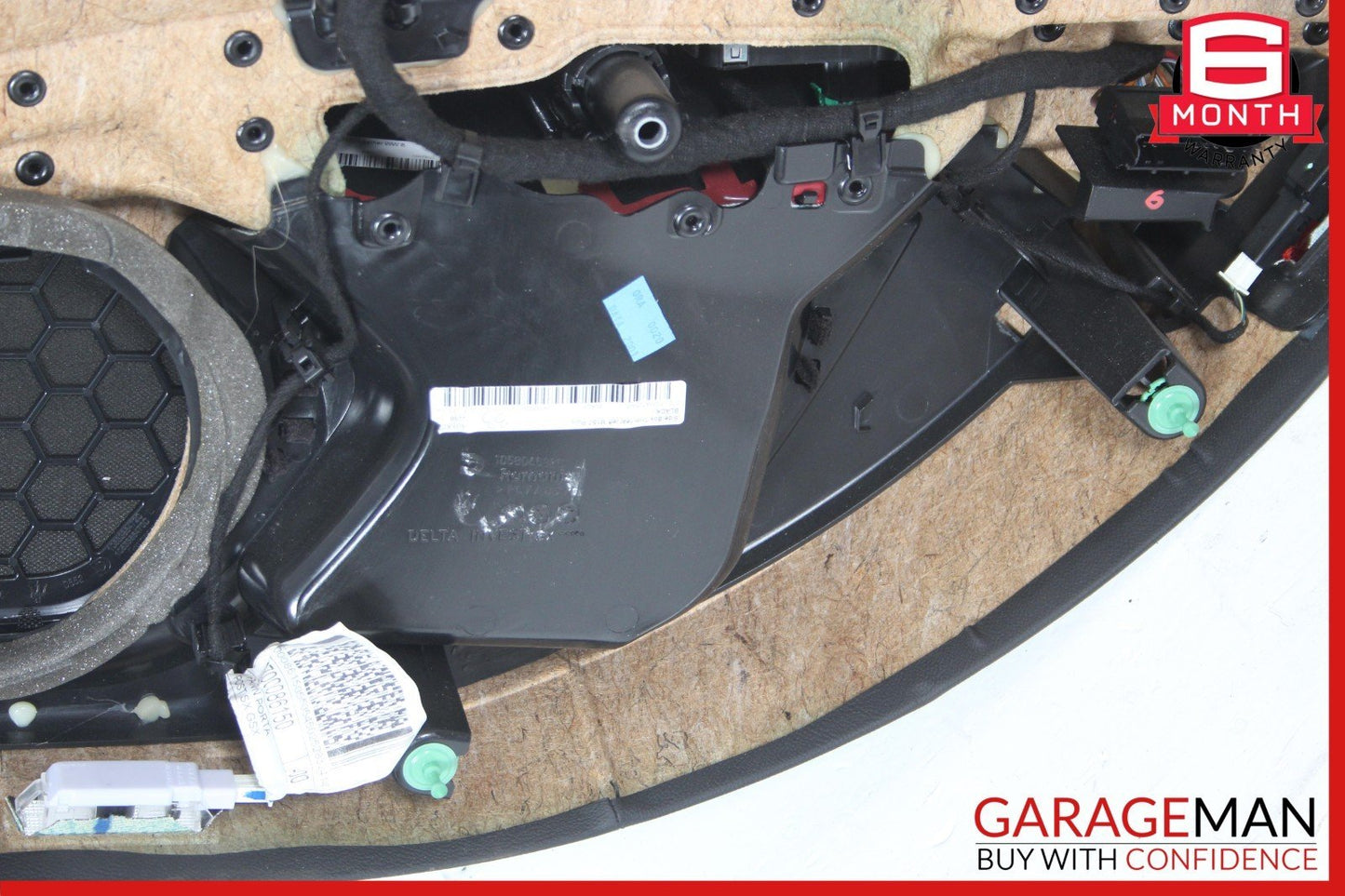 14-22 Maserati Ghibli M157 Rear Left Driver Side Interior Door Panel OEM