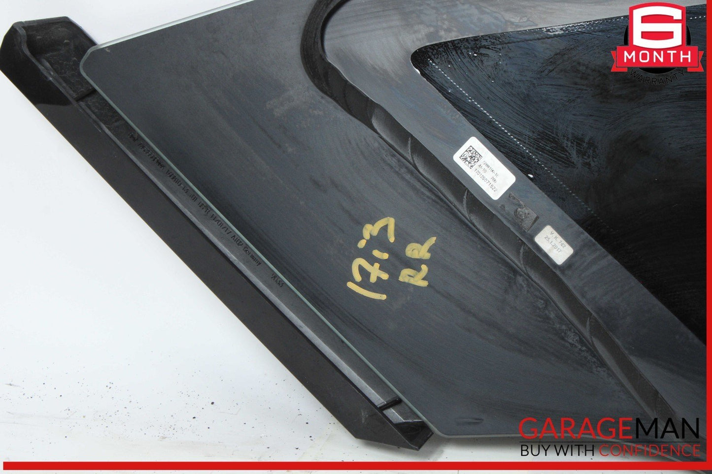 14-21 BMW i3 I01 Rear Right Passenger Side Quarter Window Glass 7288190 OEM
