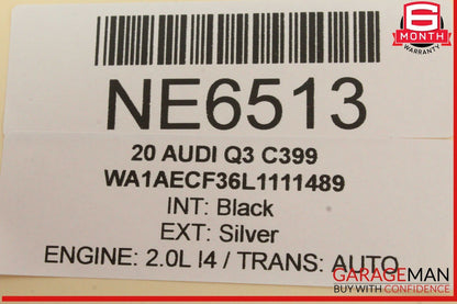 19-24 Audi Q3 A3 S3 Rear Right Side Window Regulator Motor 5Q0959802 OEM