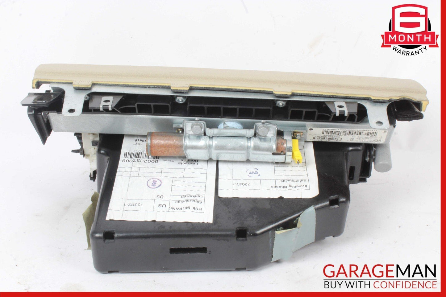 05-11 Mercedes R171 SLK280 SLK350 Dashboard Glove Box Storage Assembly Beige OEM