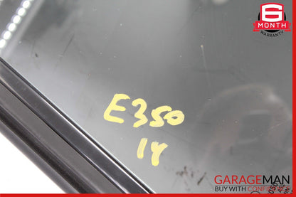 11-17 Mercedes W207 E350 E400 Convertible Rear Left Quarter Door Window Glass
