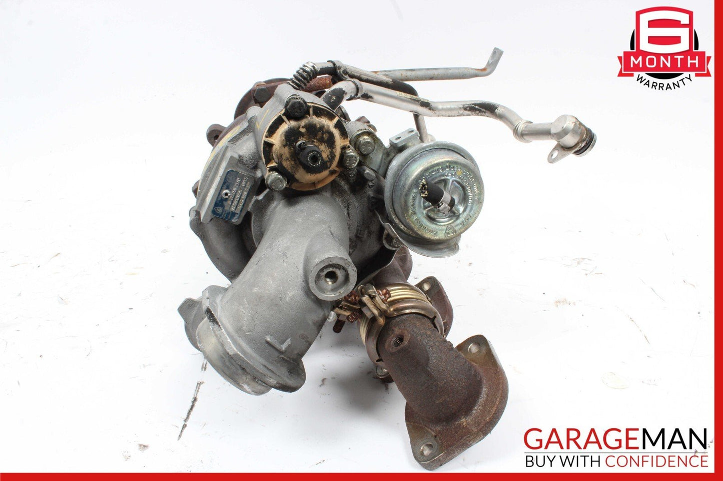 07-14 Mercedes CL600 S600 5.5L V12 Left Side Turbocharger Turbo Manifold Assy