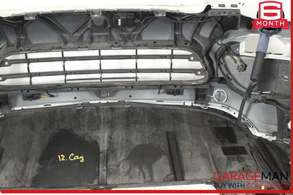 11-14 Porsche Cayenne 958 Front Bumper Cover Assembly White OEM