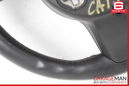 11-14 Porsche Cayenne 958 Steering Wheel w/ Paddle Shifters Black OEM