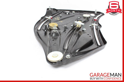 10-17 Mercedes W207 E350 Rear Left Door Window Regulator Frame w/o Motor OEM