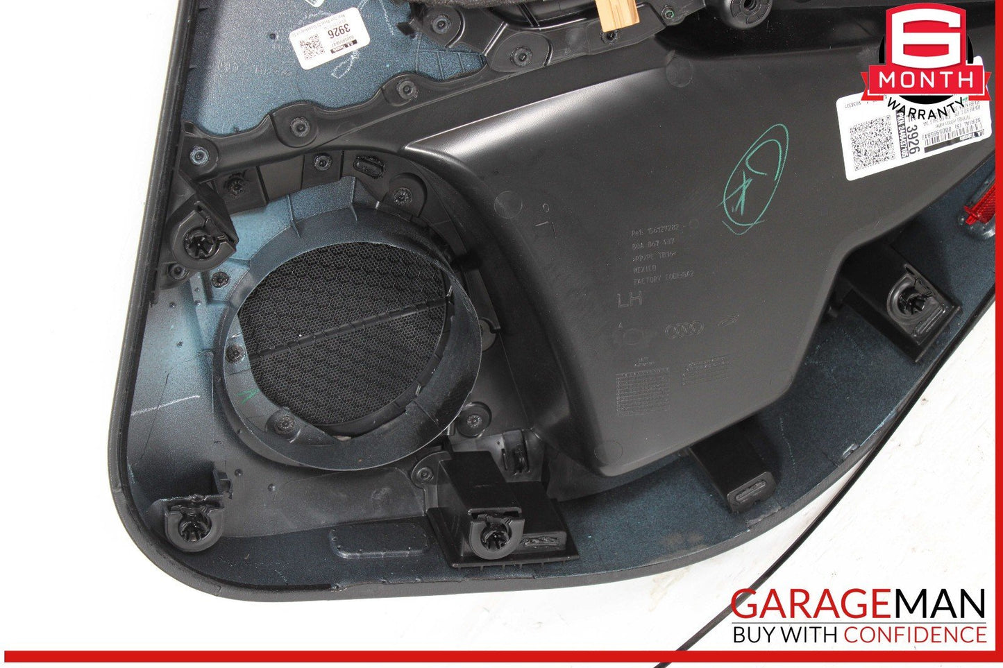 18-25 Audi Q5 Rear Left Driver Side Interior Door Panel OEM