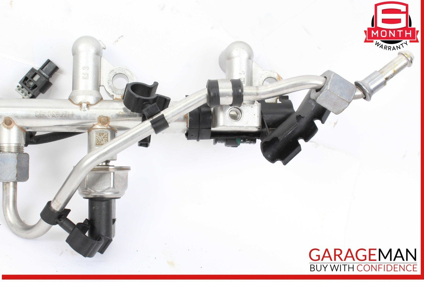 12-15 Mercedes W204 C250 SLK250 1.8L M271 Fuel Injector Rail Line Assembly OEM