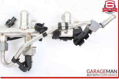 12-15 Mercedes W204 C250 SLK250 1.8L M271 Fuel Injector Rail Line Assembly OEM