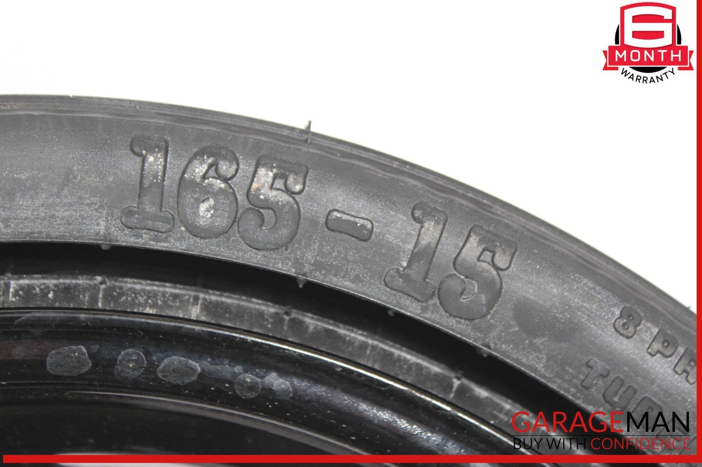 97-04 Mercedes R170 SLK320 SLK230 Donut Spare Tire Wheel Rim 165 4.5x15" OEM