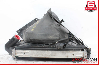 97-05 Porsche Boxster 986 Left Engine Cooling Radiator AC Air Condenser Assy OEM