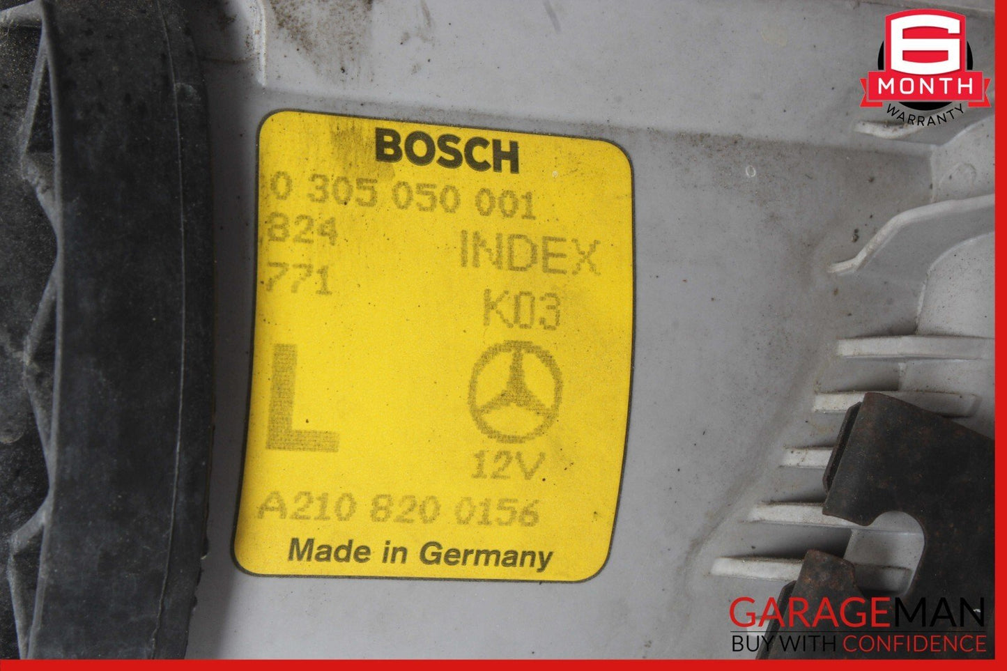98-03 Mercedes W210 E320 CLK320 Front Left Side Foglight Fog Light Lamp OEM