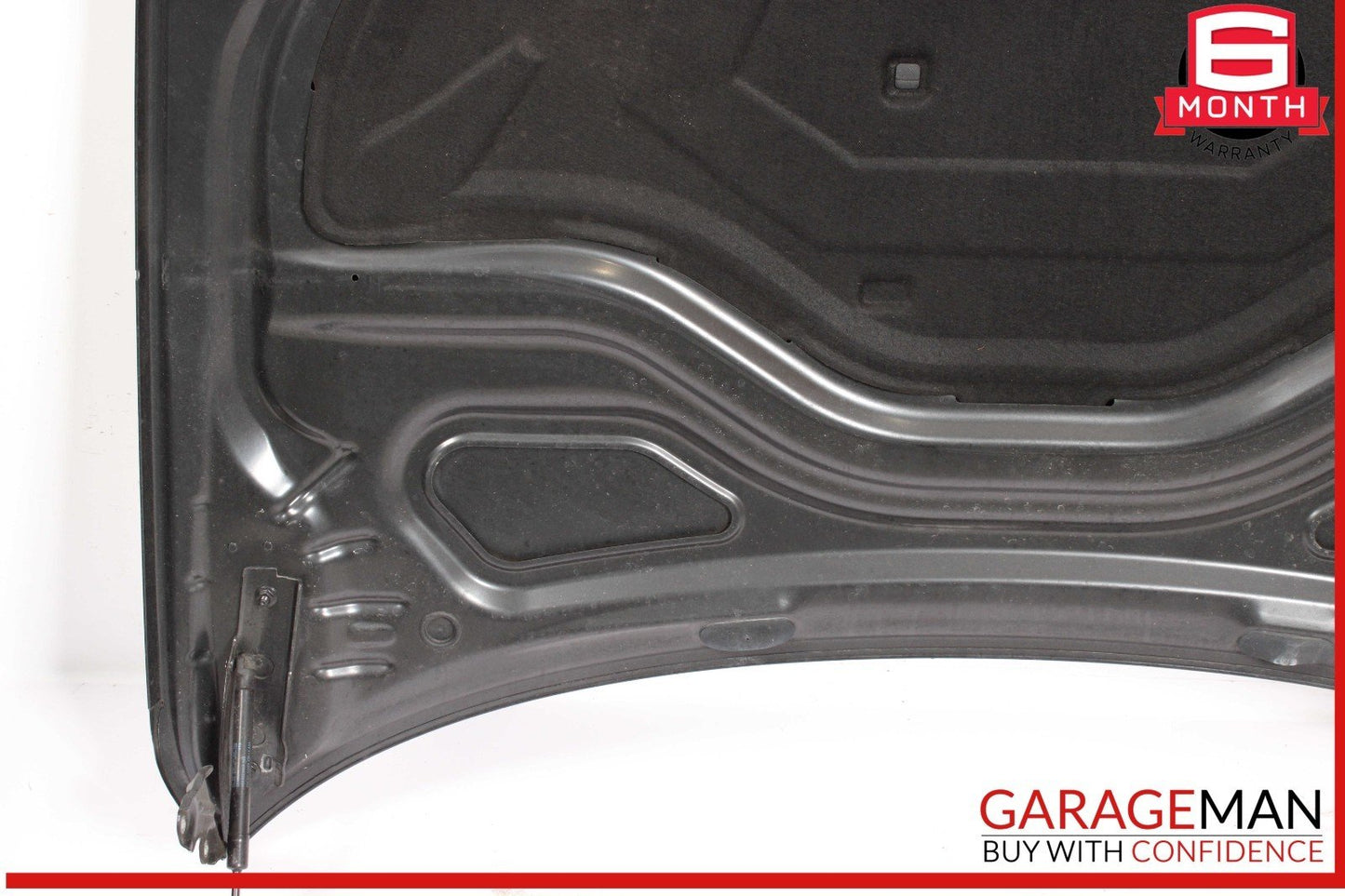 12-18 Audi A6 S6 Front Bonnet Hood Shell Cover Panel Assembly Black OEM