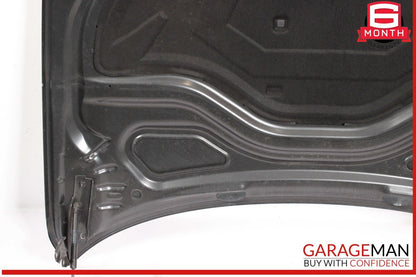 12-18 Audi A6 S6 Front Bonnet Hood Shell Cover Panel Assembly Black OEM