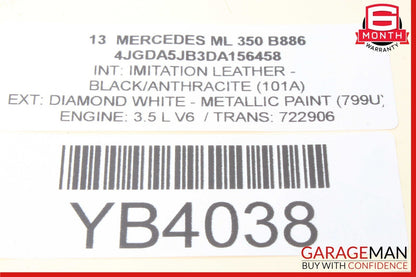 12-19 Mercedes W166 ML350 GLS550 Front Left Wheel Spindle Knuckle Hub Bearing