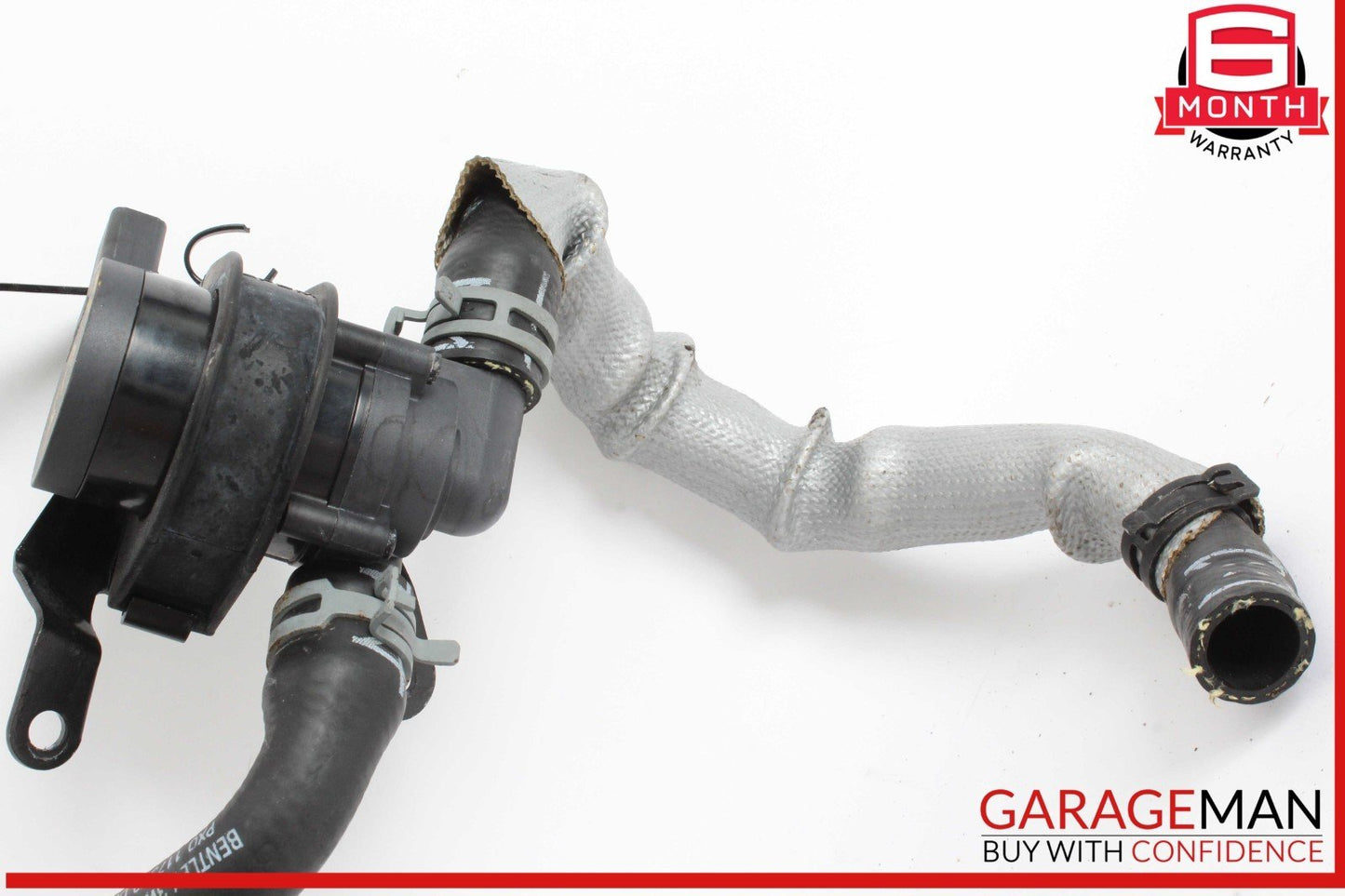 03-12 Bentley Continental GTC Coolant Breather Pipe Line 3W0122444G OEM