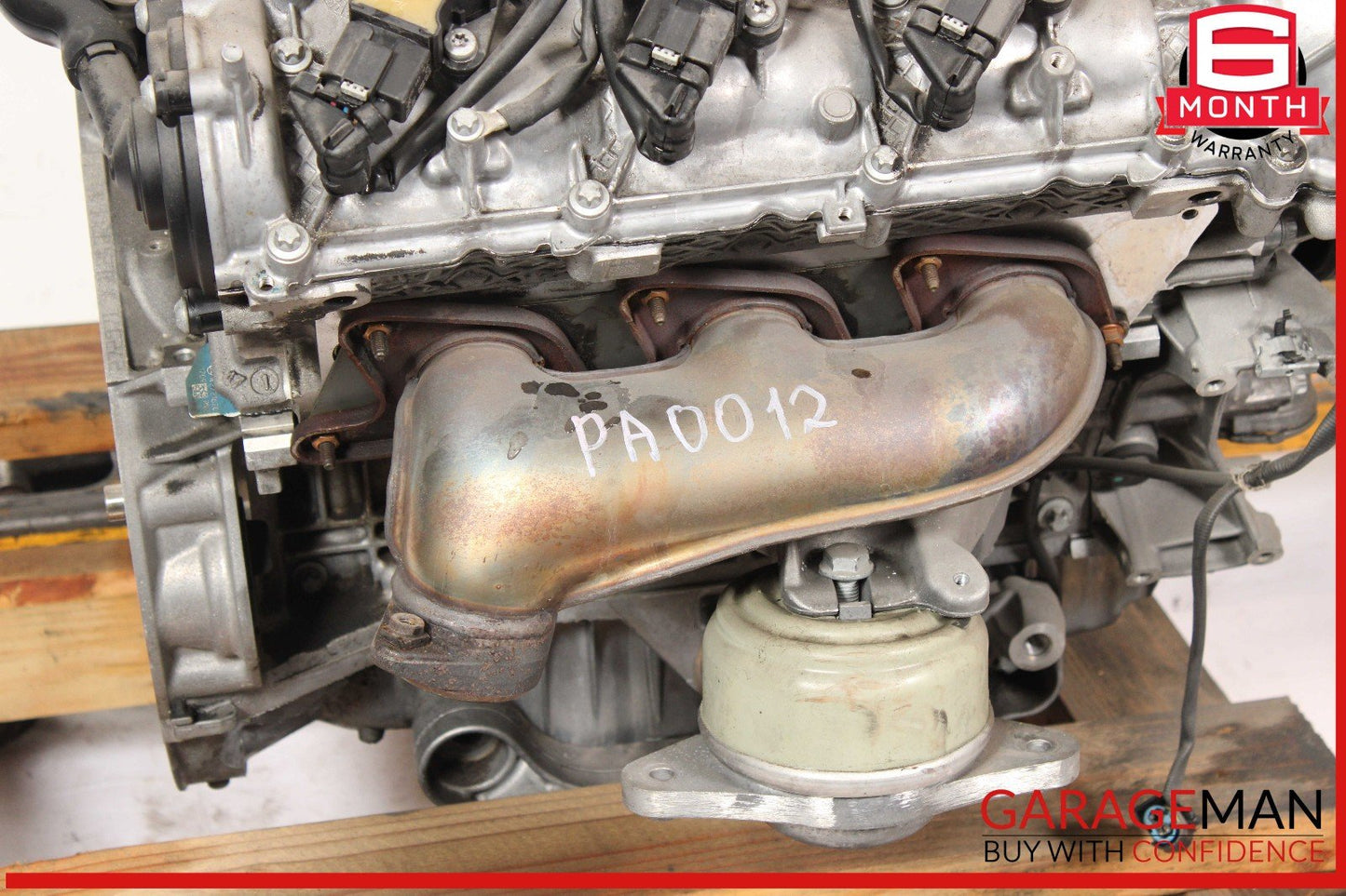 10-12 Mercedes X204 GLK350 3.5L M272 Engine Motor Block Assembly 272.971 OEM