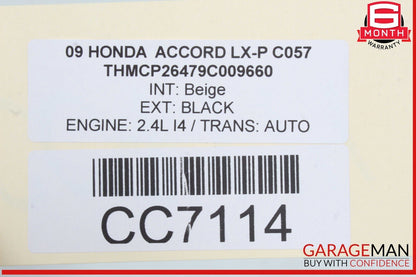 08-12 Honda Accord LX-P Power Steering Gear Rack & Pinion Assembly OEM