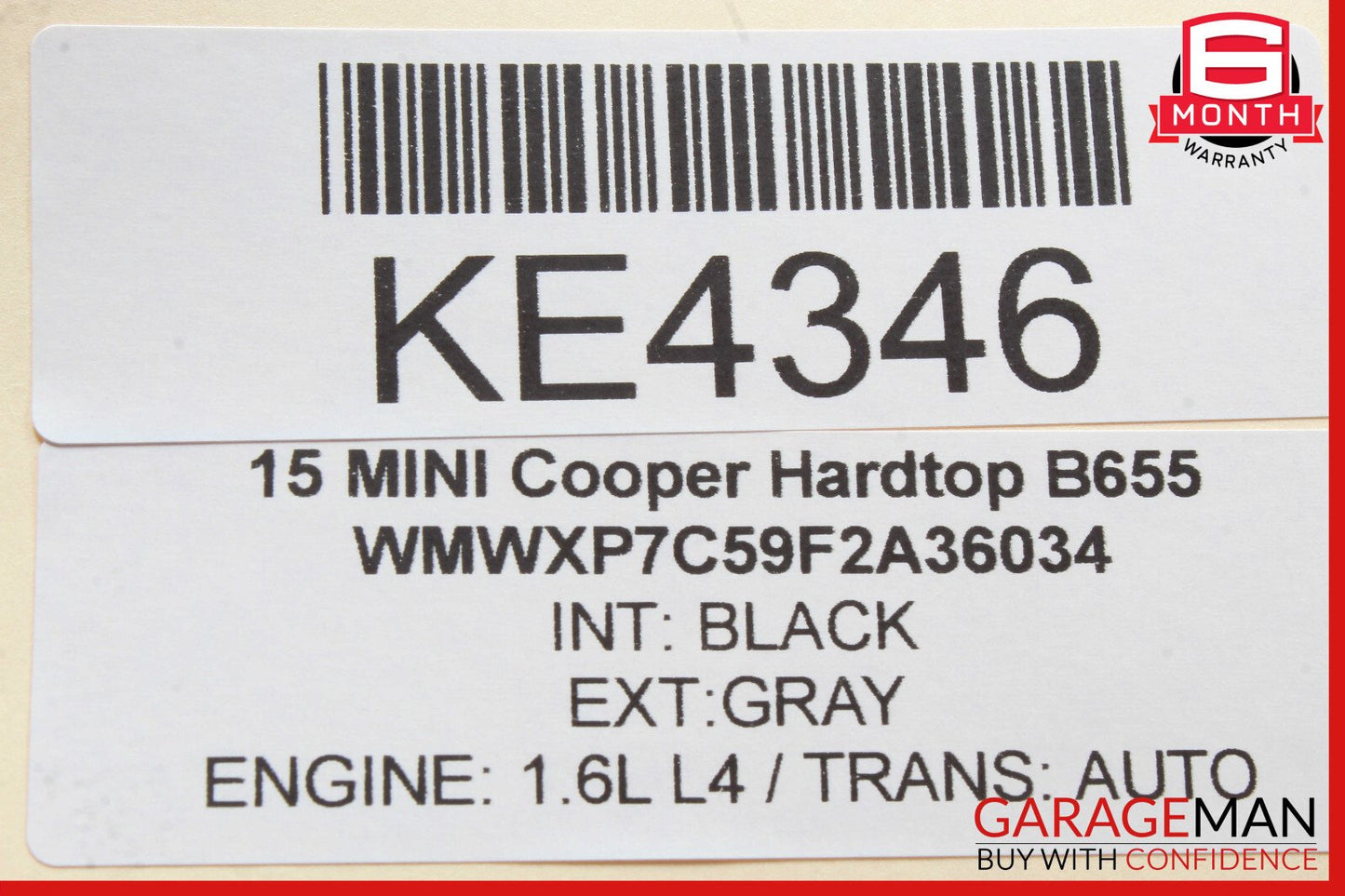 14-21 Mini Cooper Hardtop Integrated Supply Control Module OEM