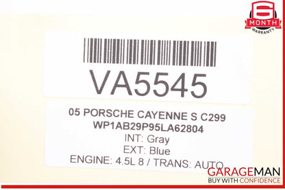 03-10 Porsche Cayenne S 955 957 Rear Right Spindle Knuckle Wheel Hub Bearing OEM