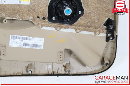 12-15 BMW X1 Front Right Passenger Side Interior Door Trim Panel OEM