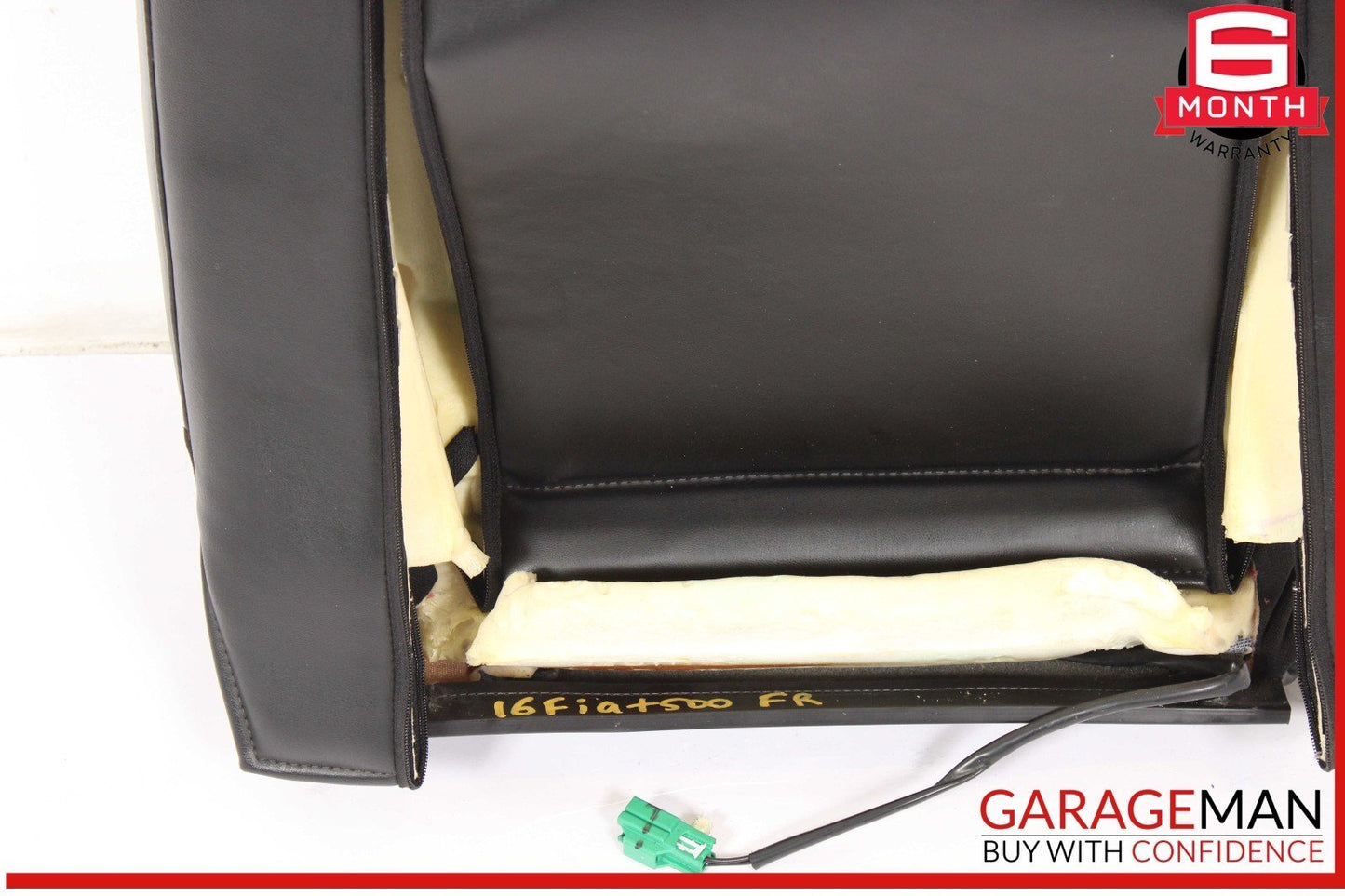 14-19 Fiat 500 Front Right Passager Side Seat Top Upper Seat Cushion OEM