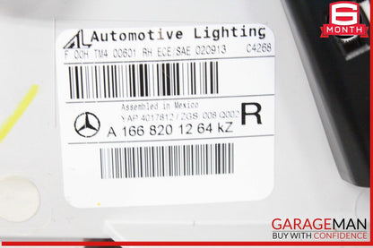 13-16 Mercedes X166 GL450 GL550 Rear Right Side Inner Tail Light Lamp OEM