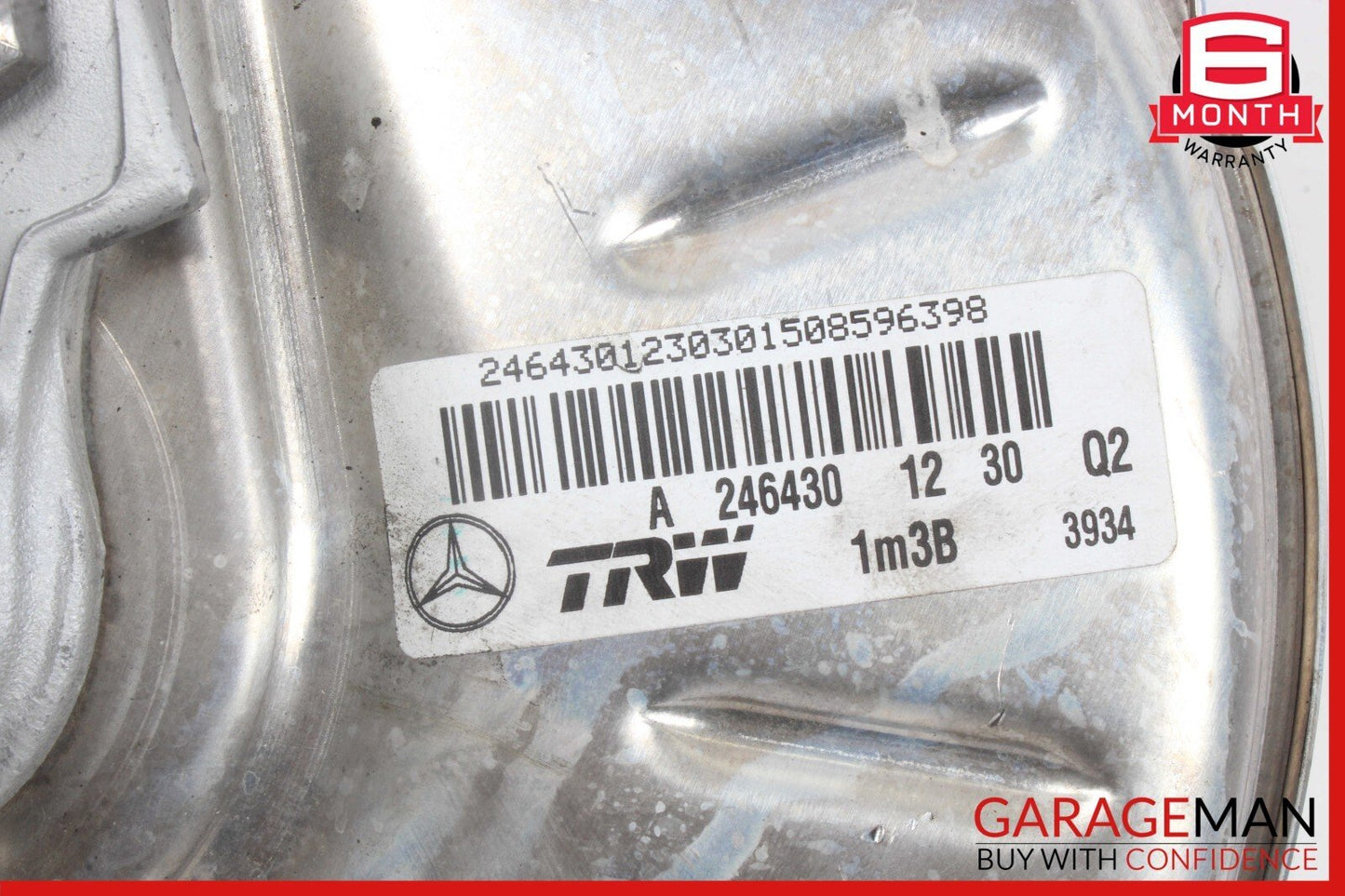 14-19 Mercedes W117 CLA250 CLA200 Power Brake Booster Master Cylinder Reservoir