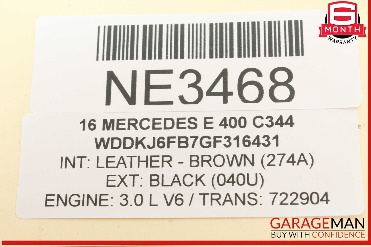 10-18 Mercedes W212 E400 Rear Right Passenger Side Spindle Knuckle Wheel Hub OEM