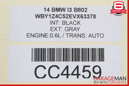 14-21 BMW i3 I01 Hybrid Fuel Gas Tank Reservoir Assembly w/ Filler Neck OEM
