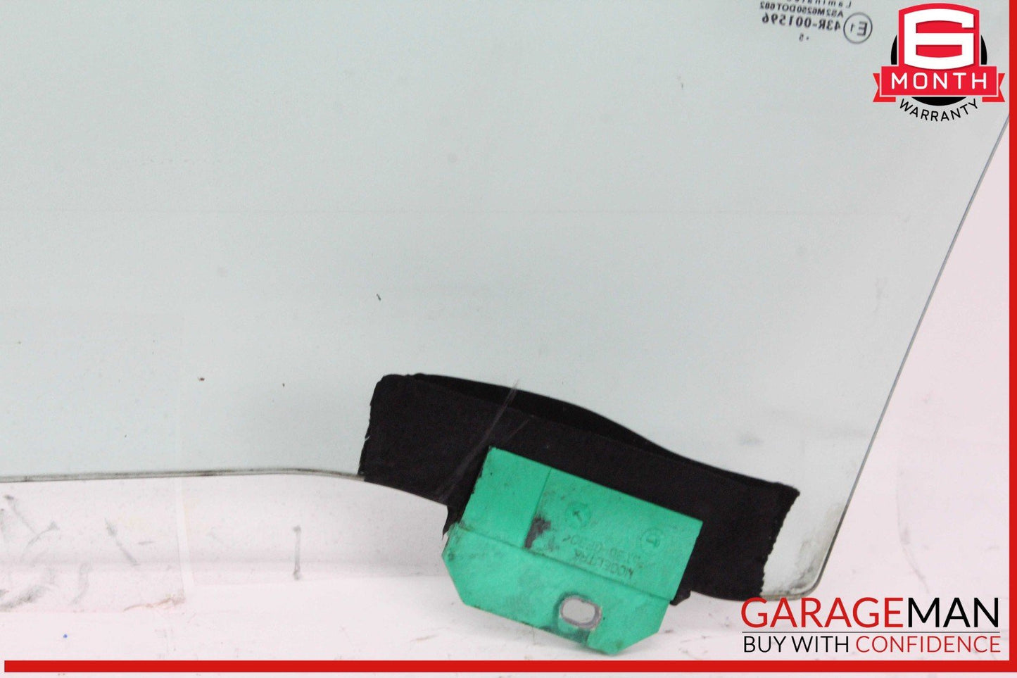03-13 Maserati Quattroporte M139 Front Right Side Door Window Glass OEM