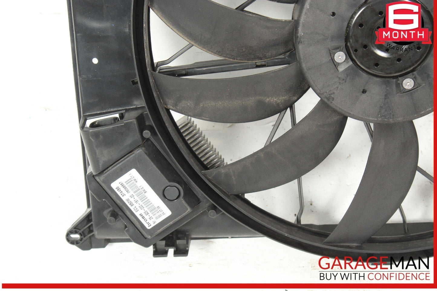 06-13 Mercedes X164 GL450 GL550 Engine Motor Radiator Cooling Fan Assembly OEM