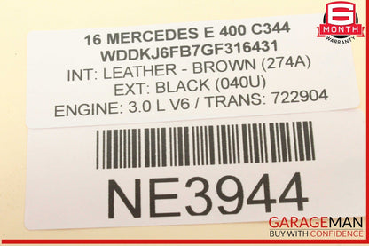 16-20 Mercedes W212 E400 Front or Rear Bumper Parking Sensor PDC Set of 5 OEM
