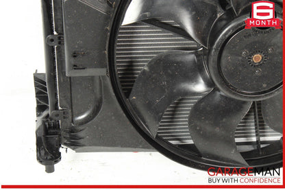 08-14 Mercedes W204 C250 E550 Engine Radiator Condenser Cooling Fan Motor Assy